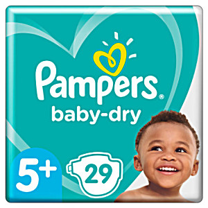 image of Pampers Windeln Baby-dry Gre 5+ (12-17 KG)