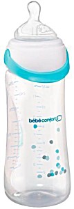 Upc Bebe Confort Easy Clip 360 Ml Bouteille Avec Bleu L Tetine En Silicone Fast Flow