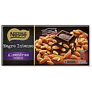 image of Chocolate Extrafino Negro Con Almendras Enteras Nestl