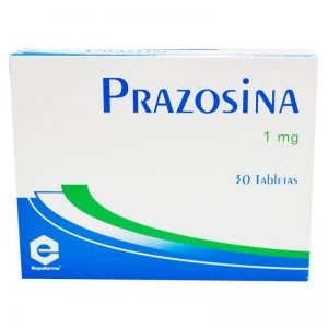 image of Prazosina 1 MG 30 Tabletas Ex