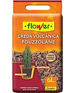 image of Greda Volcnica Flower Style 12 / 18 Para Macetas Y Jardineras