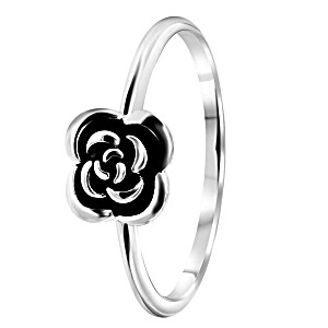 image of Zilveren Ring Roos Bali