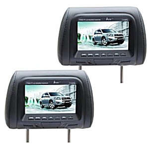 image of Tview T726PL-BK 7-inch Car Headrest Monitor (black)