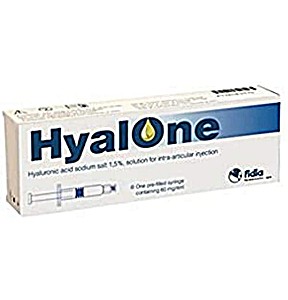 image of Hyalone Jeringa Precargada 60MG / 4ML Hialuronato Sodico