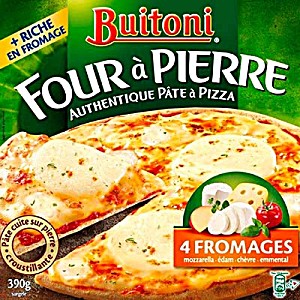 image of Pizza 4 Fromages Pte Fine Four  Pierre Buitoni