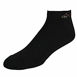image of Greg Norman Mens 3-pair Performance Comfort Socks For Golf (black), 98% Polyester / 2% Spandex By Gregnorman