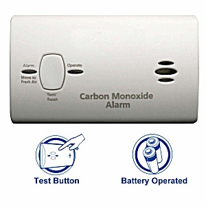 image of Kn-cob-b-lp2 Carbon Monoxide Alarm, Safety Products / Fire, Gas & Water Protection By Kidde