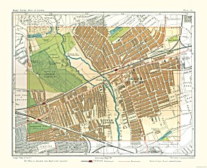 image of Great Ilford London England - Philip 1904 - 28.27 X 23