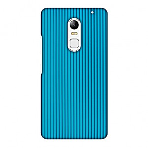 image of Lenovo Vibe X3 Case, Premium Handcrafted Printed Designer Hard Snap On Shell Case Back Cover For Lenovo Vibe X3 - Carbon Fibre Redux Aqua Blue 16