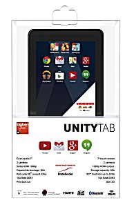 image of Bigben Interactive Unity Tab 7 8GB Black - Tablets (mini Tablet, Slate, Android, Black, Lithium Polymer (lipo), 802.11B, 802.11G, 802.11N)