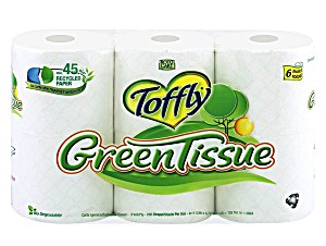 image of Toffly Carta Igienica Greentissue - 6 Rotoli