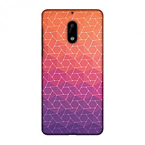image of Nokia 6 Case, Premium Handcrafted Printed Designer Hard Shockproof Case Back Cover With Screen Cleaning Kit For Nokia 6 - Funky Dot Pop 2