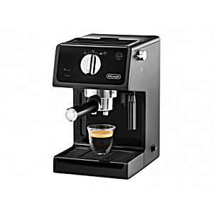 image of De'longhi Ecp 31.21 - Kaffemaskine Med Mlkeskummer - 15 Bar - Sort