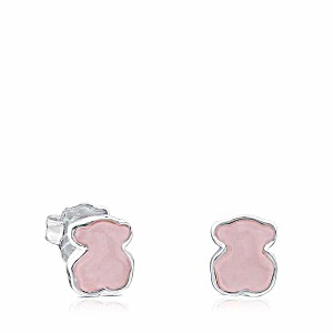 image of Tous Pendientes De Botn Mujer Plata - 615433570