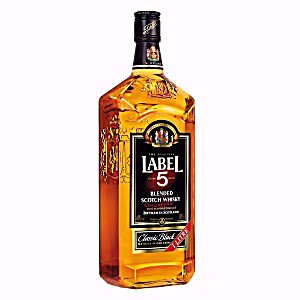 image of Label 5 Classic Black Blended Scotch Whisky (1L)