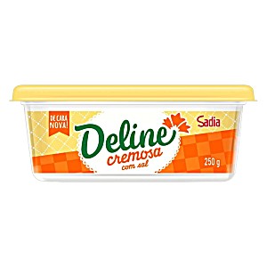 image of Margarina Cremosa Com Sal Deline 250G