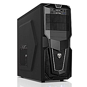image of Avp Storm-p28 Mid Tower Black Case 1X12CM Black Fan Usb
