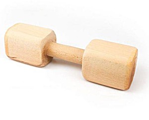 image of Julius K9 Apport De Madera 650GR Duro, Hecho De Una Pieza