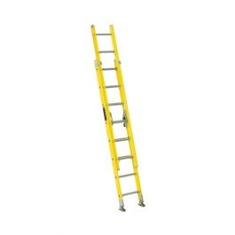 image of Louisville Fe1716 Extension Ladder, 250 LB Weight Capacity, 13 FT L Extension, Fiberglass