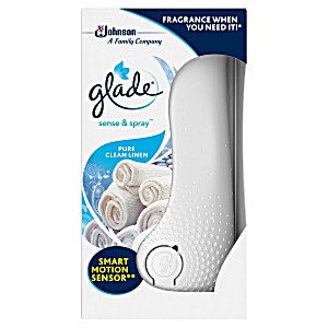 Glade sense&spray complete 18ml clean linen (5000204522150)