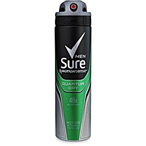 Sure for men quantum antiperspirant Deo 150ml (8717644300428)