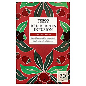Tesco Red berries tea bags 20's 60g (5051898696993)