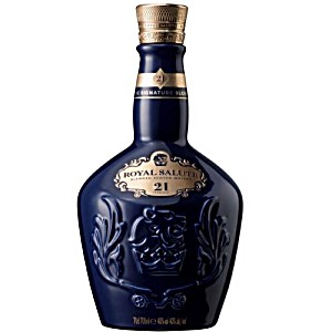 image of Chivas Regal Regal 21 Years Old Blended Scotch Whisky Royal Salute (1 X 70 CL)