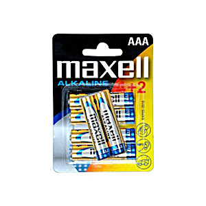 image of Maxell Europe LTD. Batterie Aaa 4+2 Stck