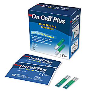 image of On Call Plus Tiras Reactivas 50 Uds