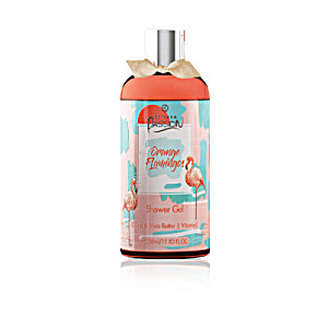 image of Estiara Passion Orange Flamingo Shower Gel For Women - 350 ML