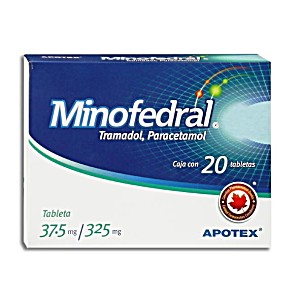 image of Minofedral Tab. 37.5 / 325 MG. Caja C / 20