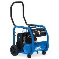 image of Abac Portable Rollcage Os15p - Silenced, Oil-less, Single-phase Electric Air Compressor - Motor 1.5 HP - 9 Litres
