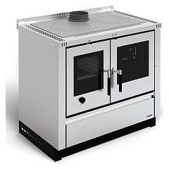 image of Stufa Cucina a Legna Nordica Padova Inox