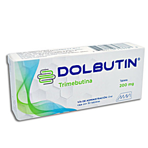 image of Trimebutina 200 MG C / 30 Tabletas (dolbutin)