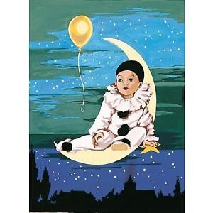 image of Seg De Paris Tapestry / Needlepoint Kit - The Balloon (le Ballon) By Atlascraft