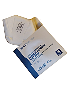 image of Kingfa FFP2 White Particle Filtering Half Face Masks-kf-a F10 (SC) 10 Pack