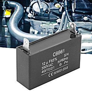 image of Otviap Generator Capacitor, cbb61 Capacitor Gasoline Generator Starting Air Conditioning Motor Capacitor 350vac 12uf, 12uf