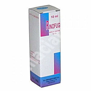 image of Rinofug Picături Nazale, Soluie, 1 MG / ML, 10 ML, Meduman Viseu