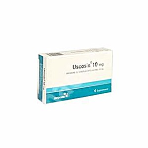 image of Uscosin, 6 Supozitoare, Sintofarm