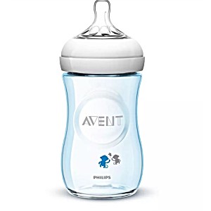 image of Mamadeira Avent Ptala 3+ Meses, Azul, 260ML