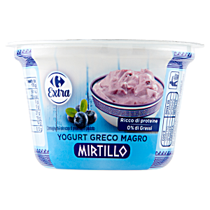 image of Carrefour Yogurt Greco Mirtillo 170G