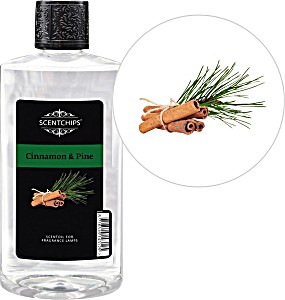 image of Scentchips Geurolie Cinnamon & Pine 475 ML Transparant