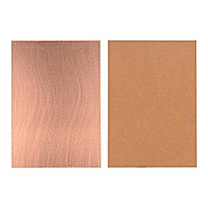 image of Sourcingmap 7X10CM Single Sided Copper Clad Laminate PCB Circuit Board Brown 25PCS