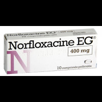 image of Norfloxacine Eg 400MG CPR BT 10