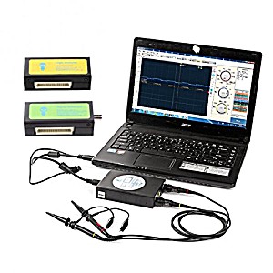 image of Sainsmart DDS140 Portable Handheld Pc-based Usb Digital Oscilloscope 40MHZ Bandwidth 200MS / s (DDS-140 + Signal Generator + Logic Analyzer)