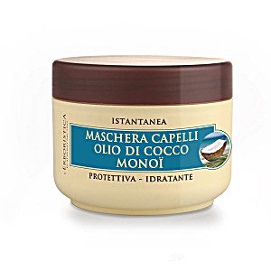 image of Erboristica Di Athena's Olio Di Cocco & Monoi Hair Mask 200 ML / 7, 04 Fl. oz.