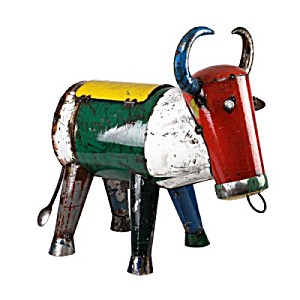 image of Think Outside Ee-i-ee-i-o Cooler Bruce The Bull - Medium