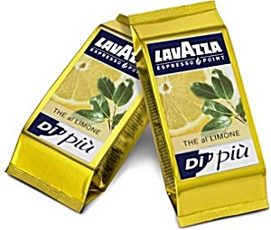 image of Lavazza Lemon Flavored Tea Capsules - 50 Per Case