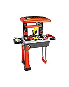 image of Banco Da Lavoro Da Viaggio 2 In 1 Trasformabile In Trolley Bricoplay Ods 65400
