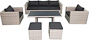 image of Fonteyn | BBQ Module | Onderkast 62 | Teak Bruin